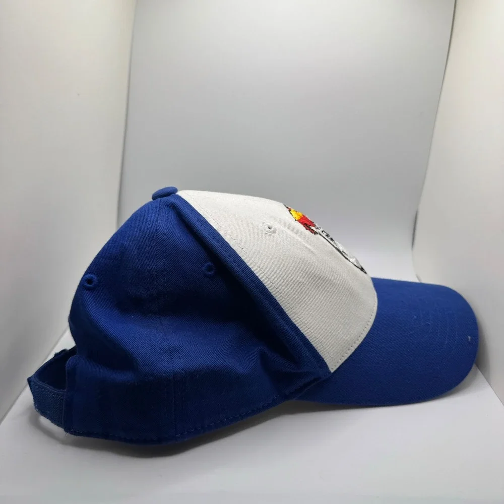 Adidas Detroit Pistons Youth Hat Blue White Hooper Mascot NBA Basketball Cap